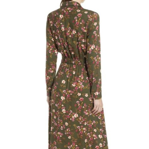 *SOLD* NWOT BP. Floral Midi Dress Sz S - Picture 4 of 13